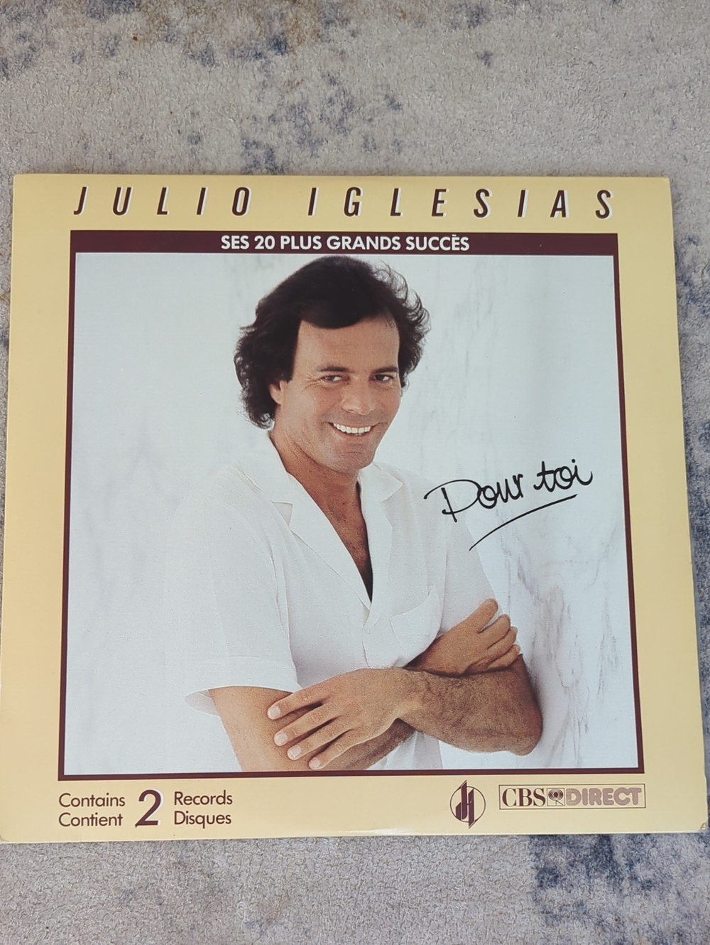 Julio Iglesias - Pour Toi Vinyl Record